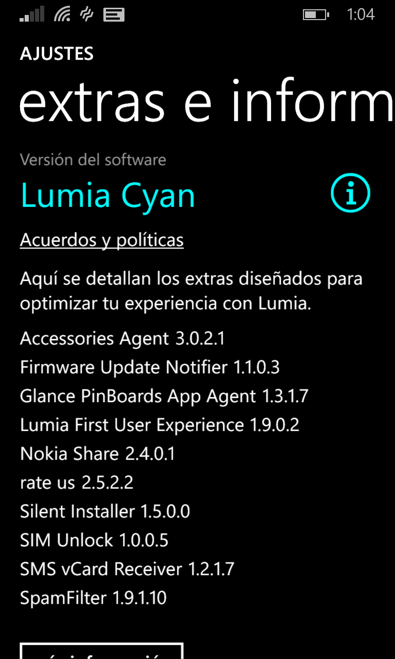 Lumia 1020 con Lumia Cyan