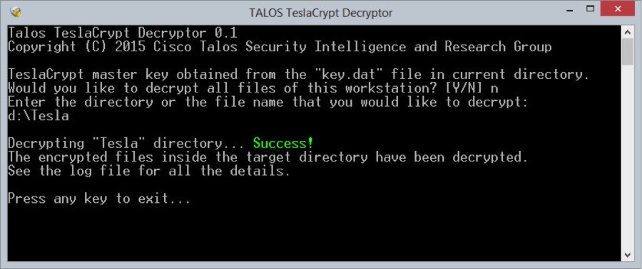 Tool-for-TeslaCrypt