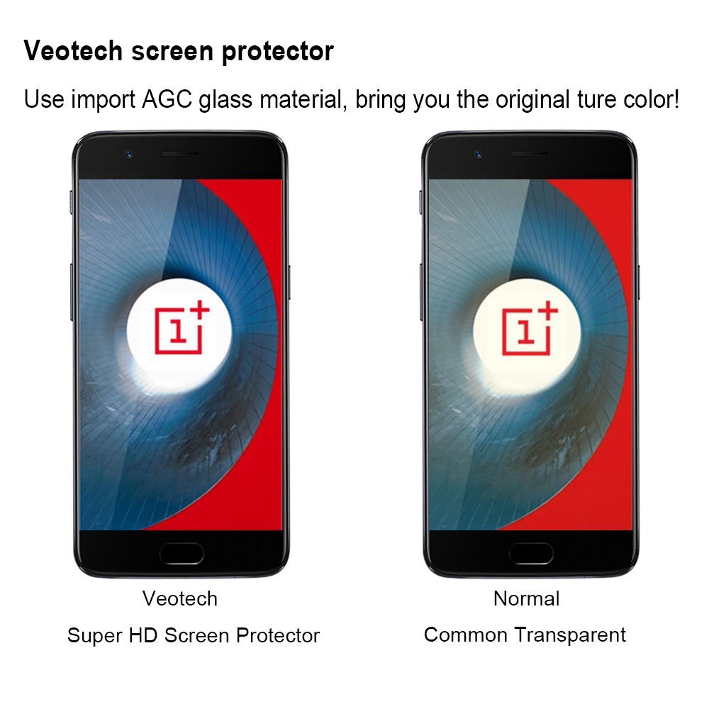 Protector de pantalla OnePlus 5 , Veotech 3D , 3D Alta Definición